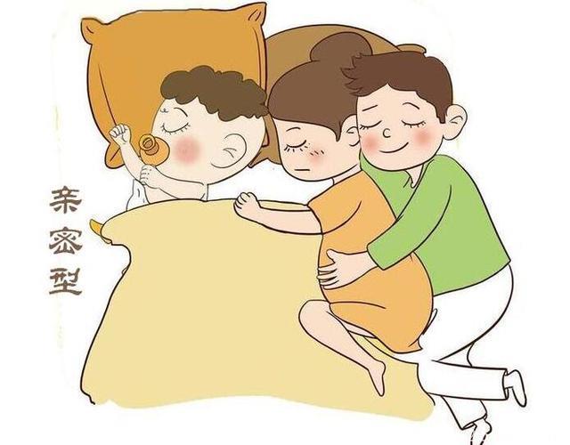 一家三口7种睡姿，能透露孩子更爱爸爸还是妈妈，你家是哪种？