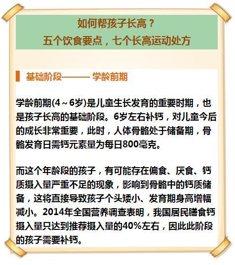 家长们，看看你家孩子身高达标了吗？（附身高标准表+长高秘籍）