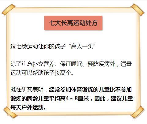 家长们，看看你家孩子身高达标了吗？（附身高标准表+长高秘籍）