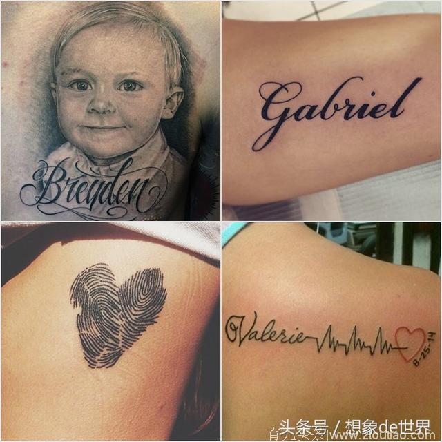 14个父母身上的可爱的纹身！