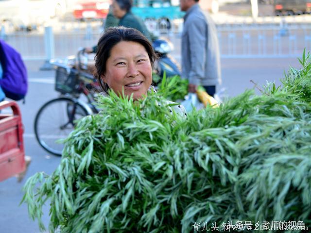 农村大嫂，端午节拔了一车艾蒿，给孩子换了一身衣服，还买了玩具