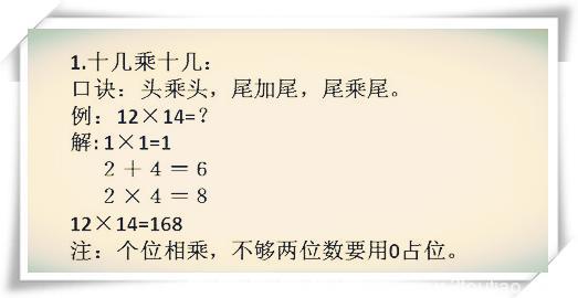 特级老师：6张图，教你世界最快的数学计算法，家长回家教孩子