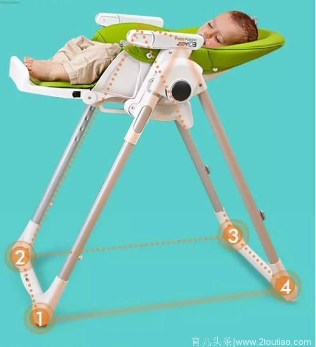 帕利高餐椅，意大利原装进口，防倾倒设计，八种档位变化，让宝宝独立吃饭，安全性的细节设计千万别错过