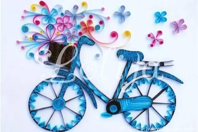 【创意手工】儿童手工制作自行车,效果绝对震撼!收藏吧!