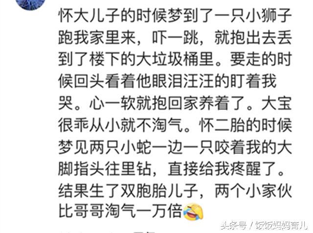 听说过胎梦吗？或许是宝宝提前在梦里和你相会呢！