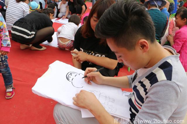 平凉民馨幼儿园开展“巧手绘世界 亲子过六一”主题DIY手绘活动