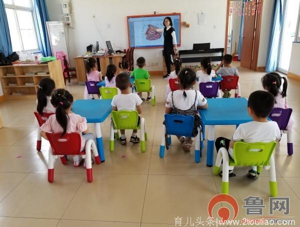 东营区史口镇张店社区幼儿园开展健康教育活动《鼻子真重要》