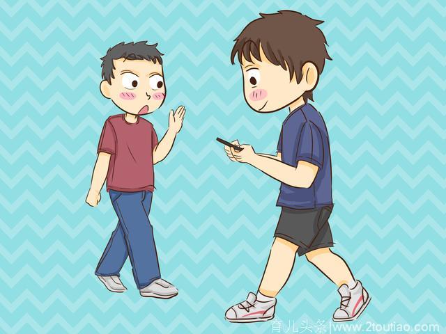 学龄前的儿童，玩手机和不玩手机差距大！