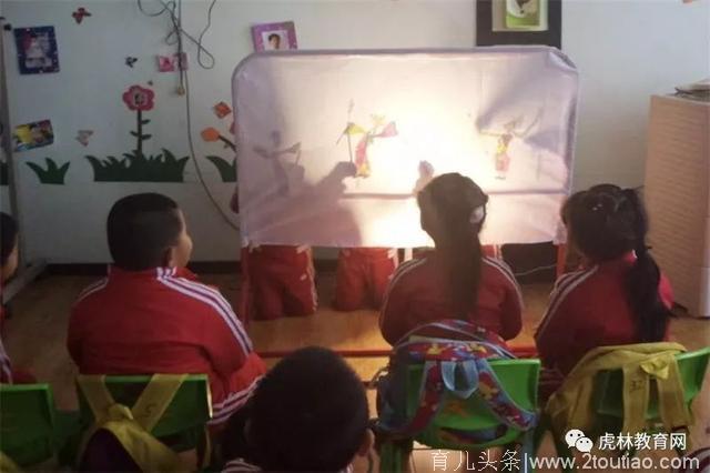 「传统文化」虎林市教育示范幼儿园抓好传统文化教育 让幼儿和“皮影戏”零距离