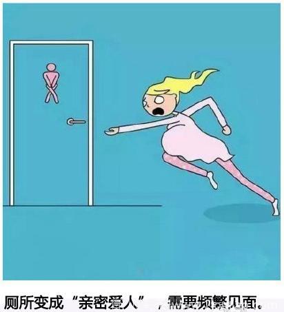 一副漫画记录怀孕期间的麻烦事，妈妈们看看自己是不是全中了！