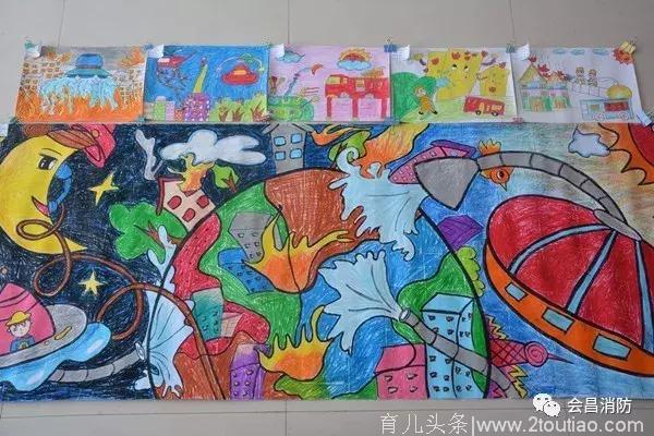 喜报丨会昌县第二届儿童消防绘画作文大赛获奖作品展示