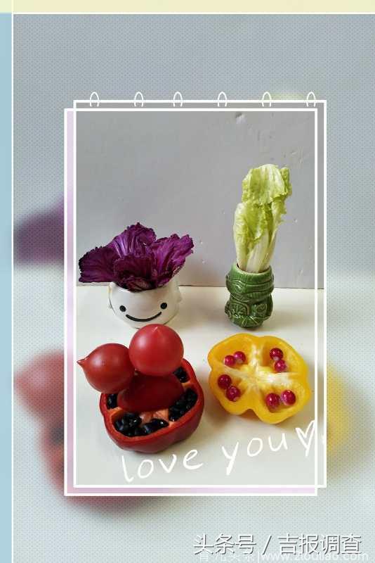 这些创意作品竟是蔬菜水果制作的！让孩子们也试试吧，超级有趣！