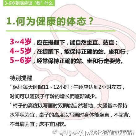 三岁看大，七岁看老！3-6岁到底应该“教”什么