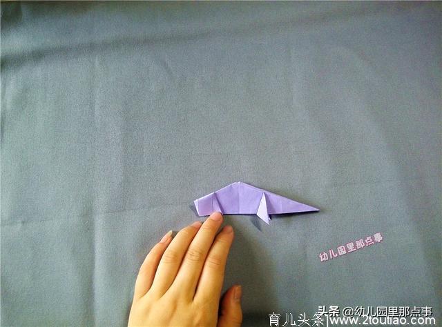 手把手带你玩转幼儿园亲子手工折纸DIY之变色龙
