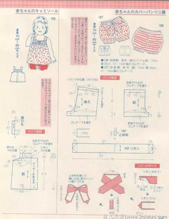 学习缝制孕妇装，给大家整理了11款孕妇装的裁剪图分析，收藏起来