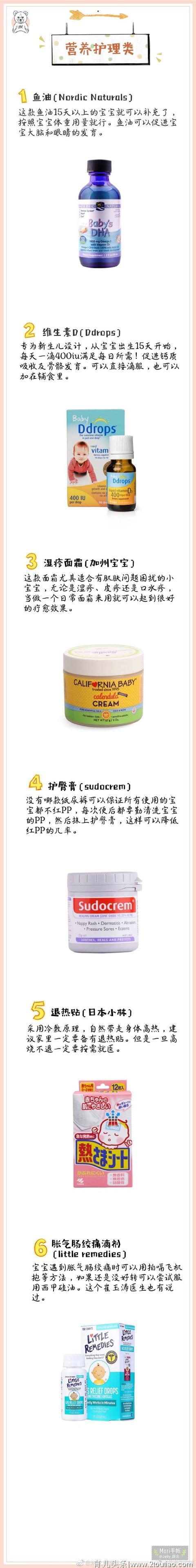 全面实用的孕期囤货清单，大部分的东西都用得到，值得收藏！