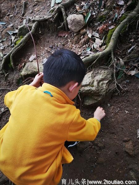 第一次亲子登山游，恭喜：四岁零五十天爬上人生的第一个小山坡