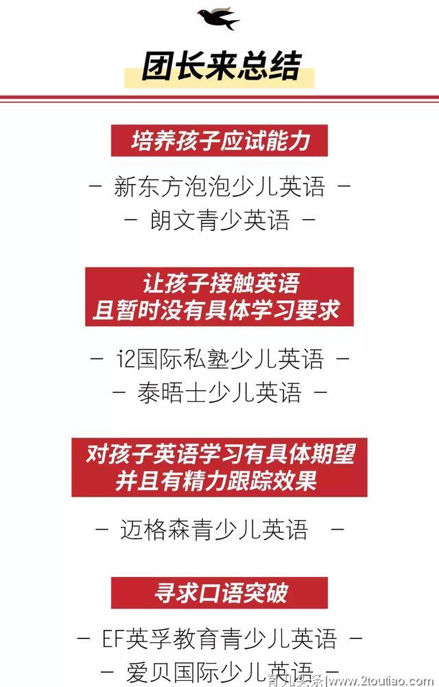 为你们娃儿选英语培训机构，团长把万年场翻了个底朝天