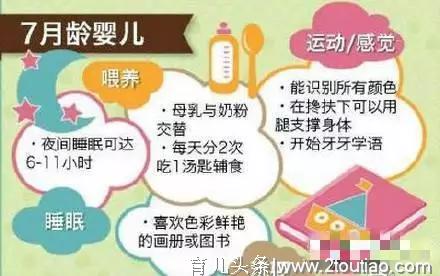 掌握0-12个月宝宝每月生长发育规律，育儿更轻松