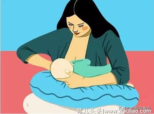 新手妈妈必学：7张图示范母乳喂养的正确姿势