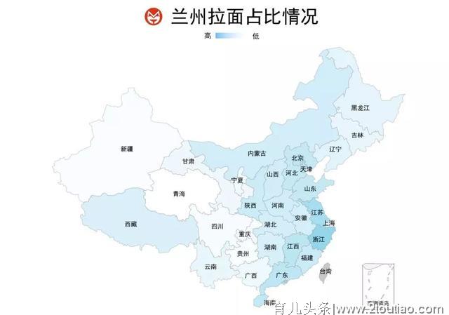 中国小吃三巨头全国势力范围地图：国民小吃之三足鼎立