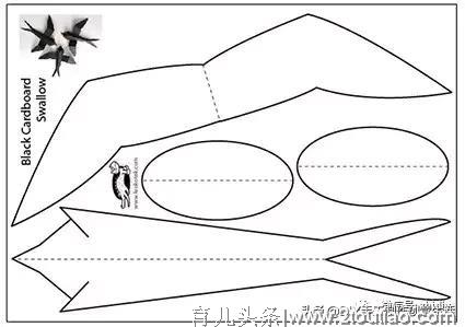 分享6款纸艺、燕子的制作方法，适合手工课作业，亲子时光