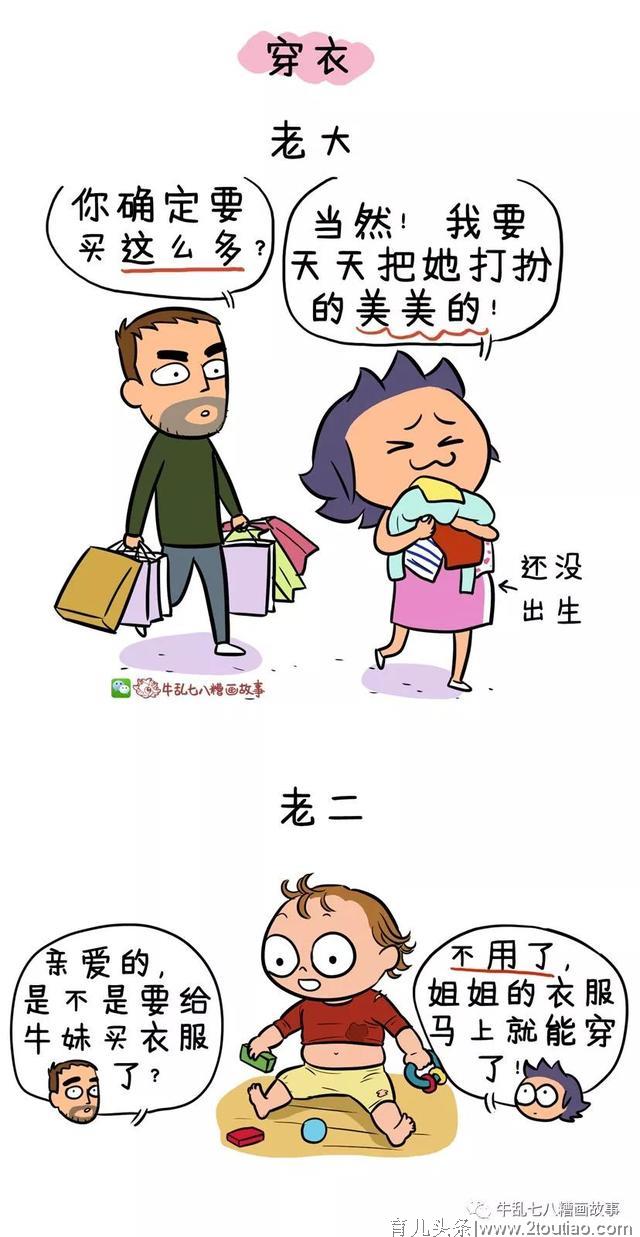 漫画｜“老大照书养，老二当猪养”我终于明白为啥老二总比老大机灵