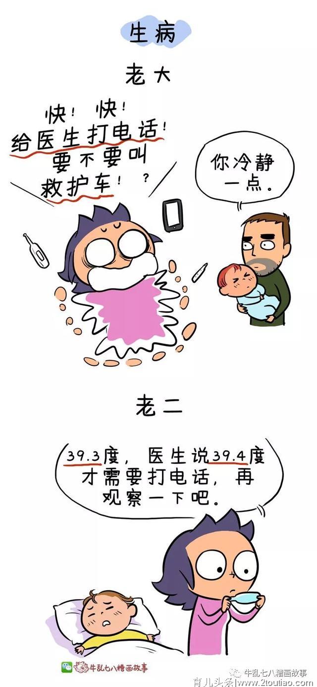 漫画｜“老大照书养，老二当猪养”我终于明白为啥老二总比老大机灵