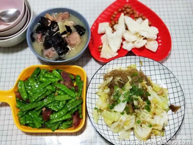 四口之家的晚餐食谱，一周不重样