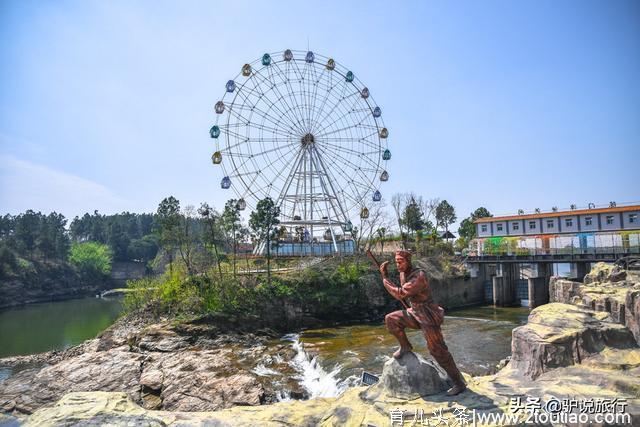 华中首个军事主题景区，五一武汉亲子好去处！小桥流水、摩天轮