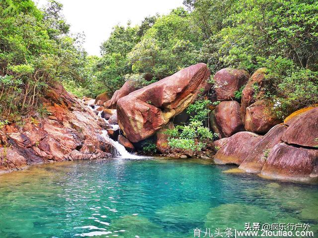 体验亲子露营，广东佛山的驴友都来这个深山，人少还可以溯溪玩水