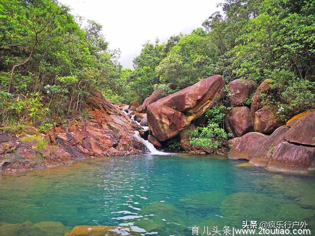 体验亲子露营，广东佛山的驴友都来这个深山，人少还可以溯溪玩水