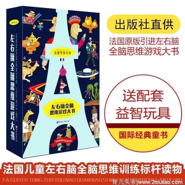 法国经典儿童思维大书，优秀思维模式的养成，要从儿童时期抓起！