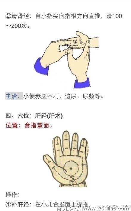 小儿常见病穴位推拿手册，收藏了吧