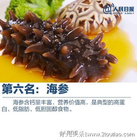 补钙食材排行榜，“它”竟然是第一