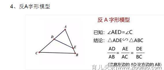 初中数学三角形相似模型大总结（值得收藏）