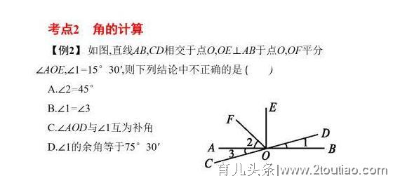 初中几何初步的考点总结也这么详细，这就是数学好的原因