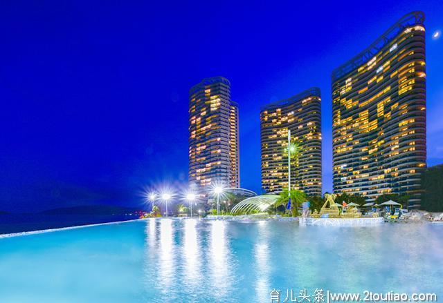 「亲子档」￥777双月湾享海海景房+自助早餐+温泉SPA+海景旅拍