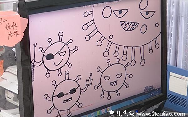 黄墟中心幼儿园教师制作幼儿防疫视频宣传防疫知识