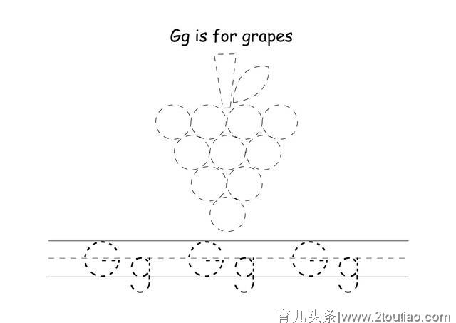 幼儿26个英文字母描点控笔练习，幼儿家长可收藏打印。